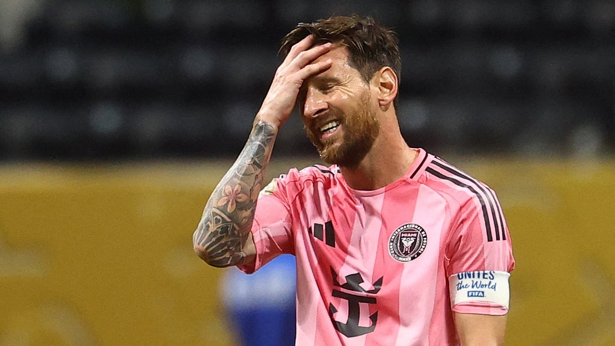 মেসির হতাশা