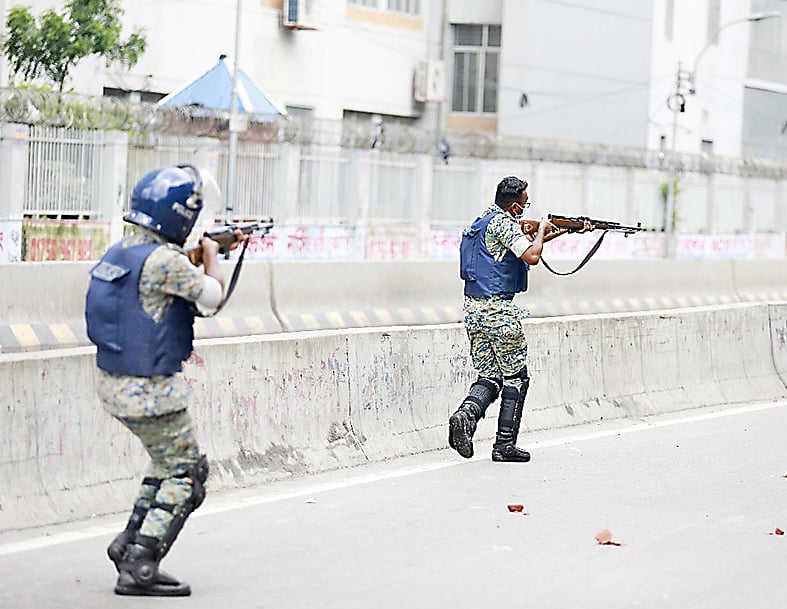 জুলাই গণ-অভ্যুত্থান দমনে মানবতাবিরোধী অপরাধ সংঘটিত হয়, যার বিচার হচ্ছে আন্তর্জাতিক অপরাধ ট্রাইব্যুনালে