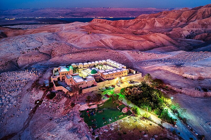 ফিলিস্তিনের জেরিকো অঞ্চলে অবস্থিত ‘নবি মুসা কম্পাউন্ড’