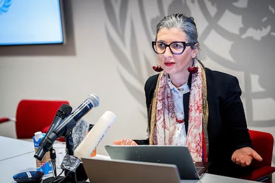 জাতিসংঘের বিশেষ র‍্যাপোর্টিয়ার ফ্রানচেসকা আলবানিজ