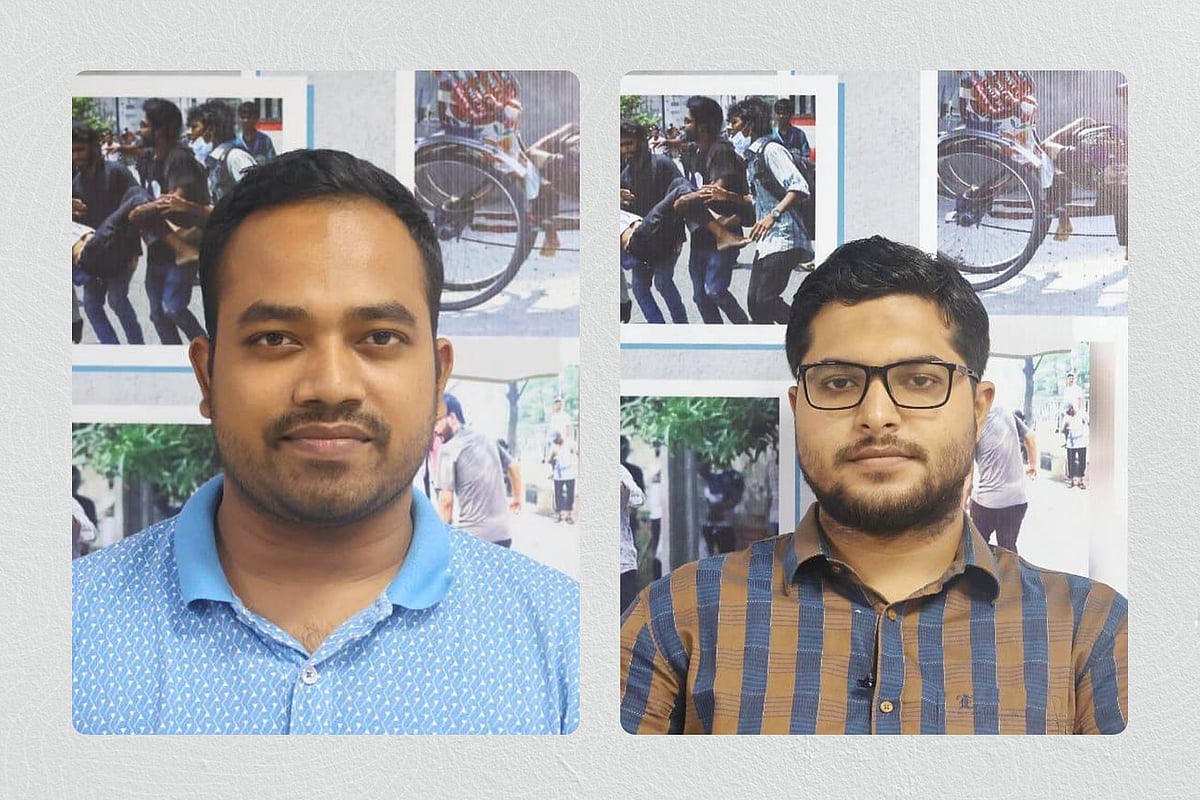 বাংলাদেশ ছাত্রপক্ষের সভাপতি মুহাম্মদ প্রিন্স ও সাধারণ সম্পাদক রাফিউর রহমান ফাত্তাহ