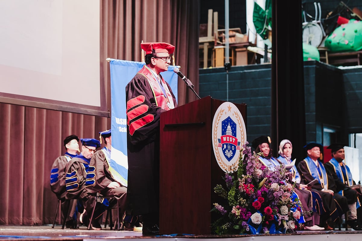 ওয়াশিংটন ইউনিভার্সিটি অব সায়েন্স অ্যান্ড টেকনোলজির (WUST) ২০২৫ সালের সমাবর্তন অনুষ্ঠানটি রূপ নেয় মিলনমেলায়