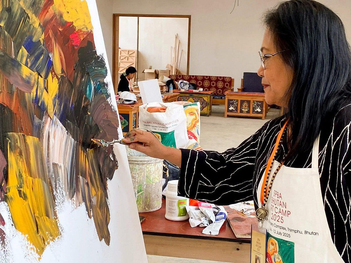 ভুটানের রাজধানী থিম্পুতে ‘এসপিবিএ ভুটান আর্টক্যাম্প ২০২৫’ চলবে ১২ জুলাই পর্যন্ত
