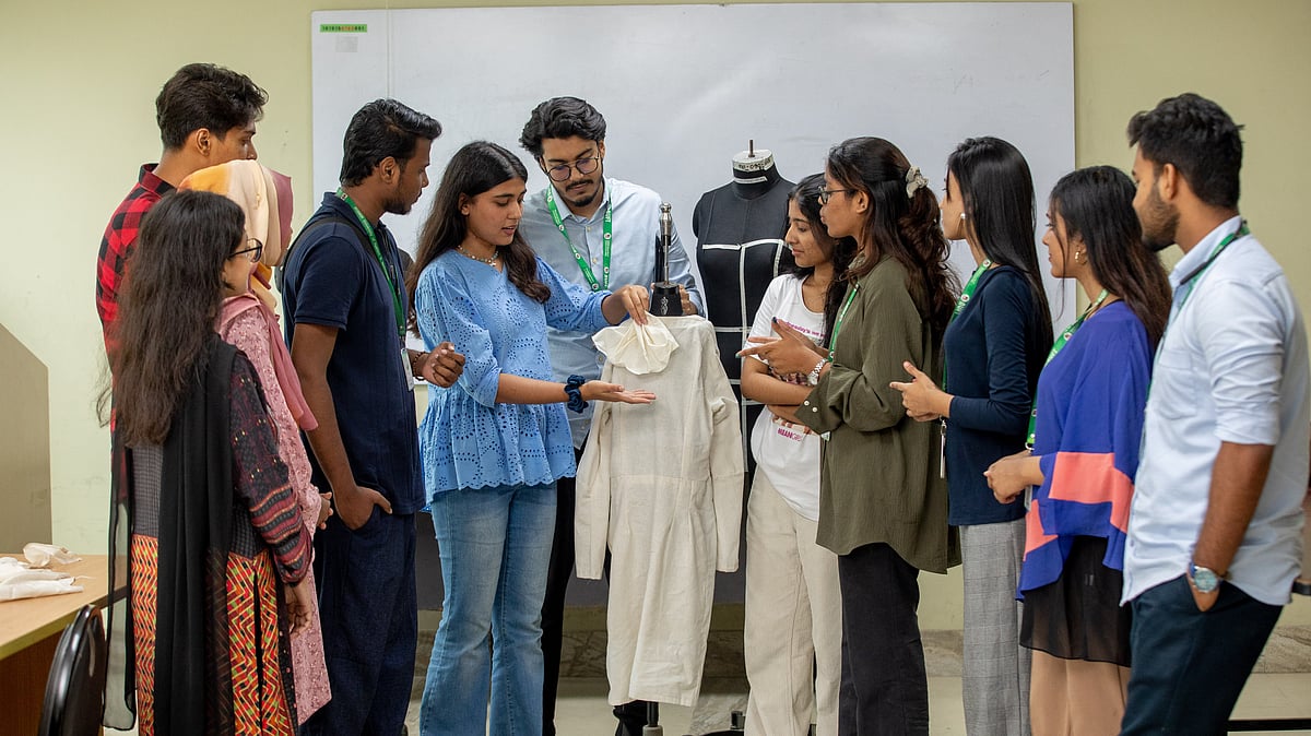 বিইউএফটি ক্যাম্পাসে আছে হাতে–কলমে শেখার সুযোগ