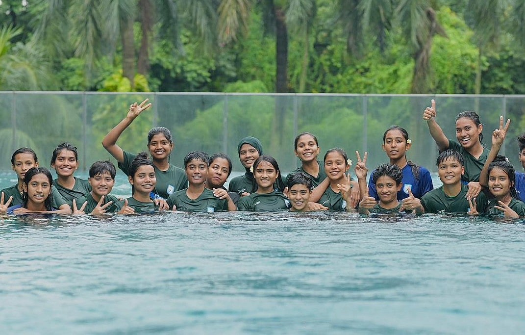 পয়েন্ট তালিকার শীর্ষে থাকা বাংলাদেশের মেয়েরা আছেন ফুরফুরে মেজাজে