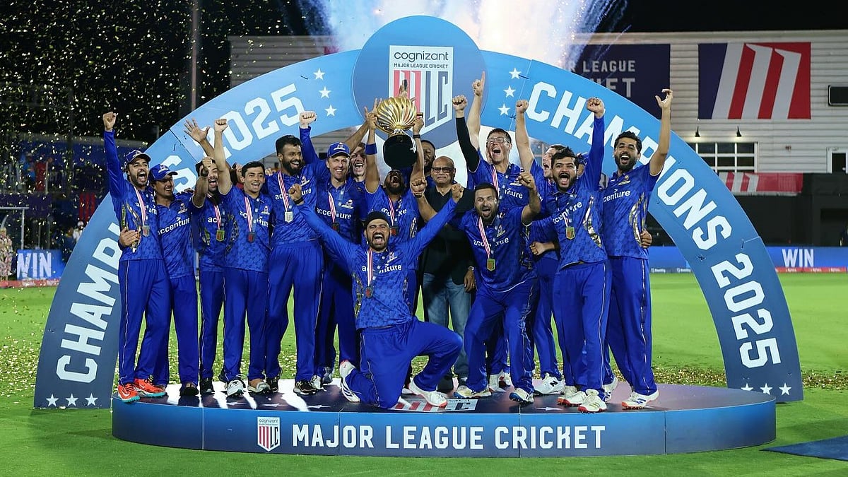 যুক্তরাষ্ট্রের মেজর লিগ ক্রিকেটে কাল চ্যাম্পিয়ন হয়েছে আম্বানির পরিবারের মালিকানাধীন দল এমআই নিউইয়র্ক