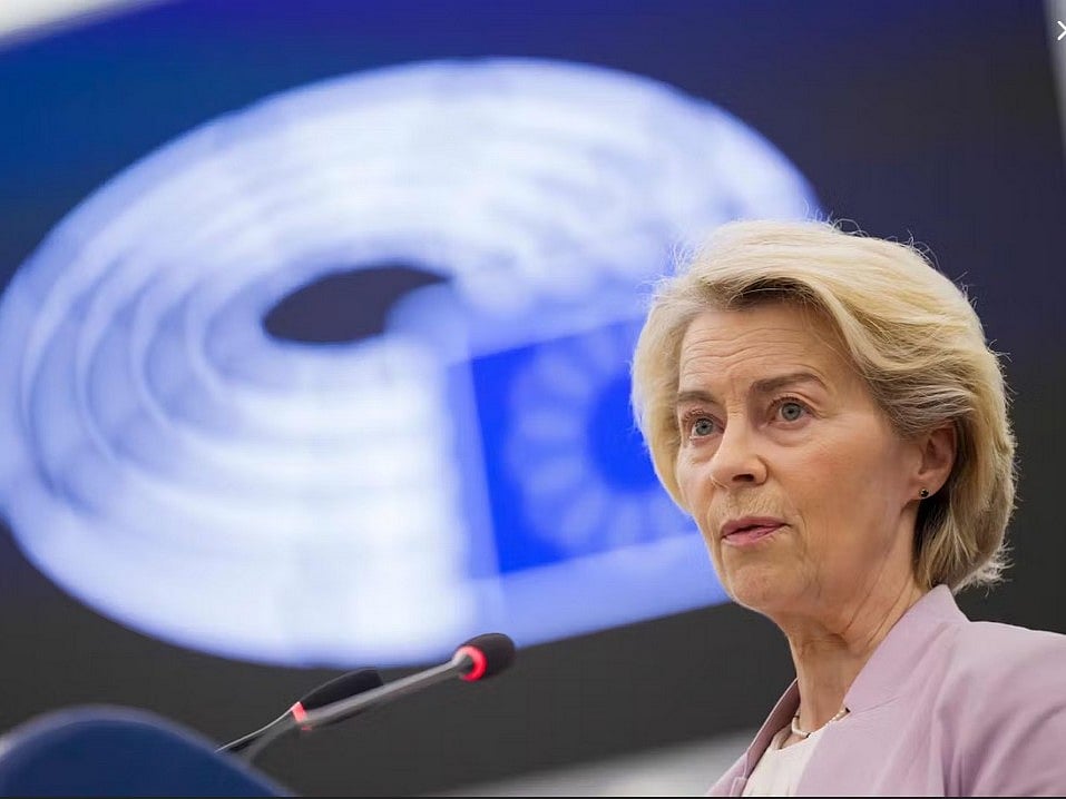 ইউরোপীয় কমিশনের সভাপতি উরসুলা ভন ডার লিয়েন