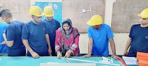 বাংলাদেশ–জার্মান কারিগরি প্রশিক্ষণকেন্দ্রে প্রশিক্ষণ