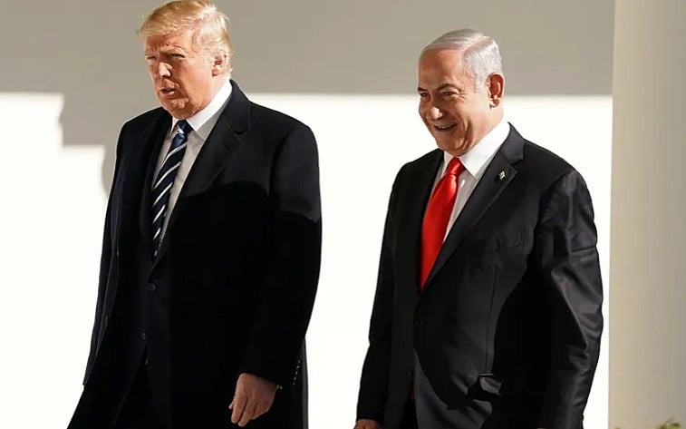 ডোনাল্ড ট্রাম্প ও বেনিয়ামিন নেতানিয়াহু