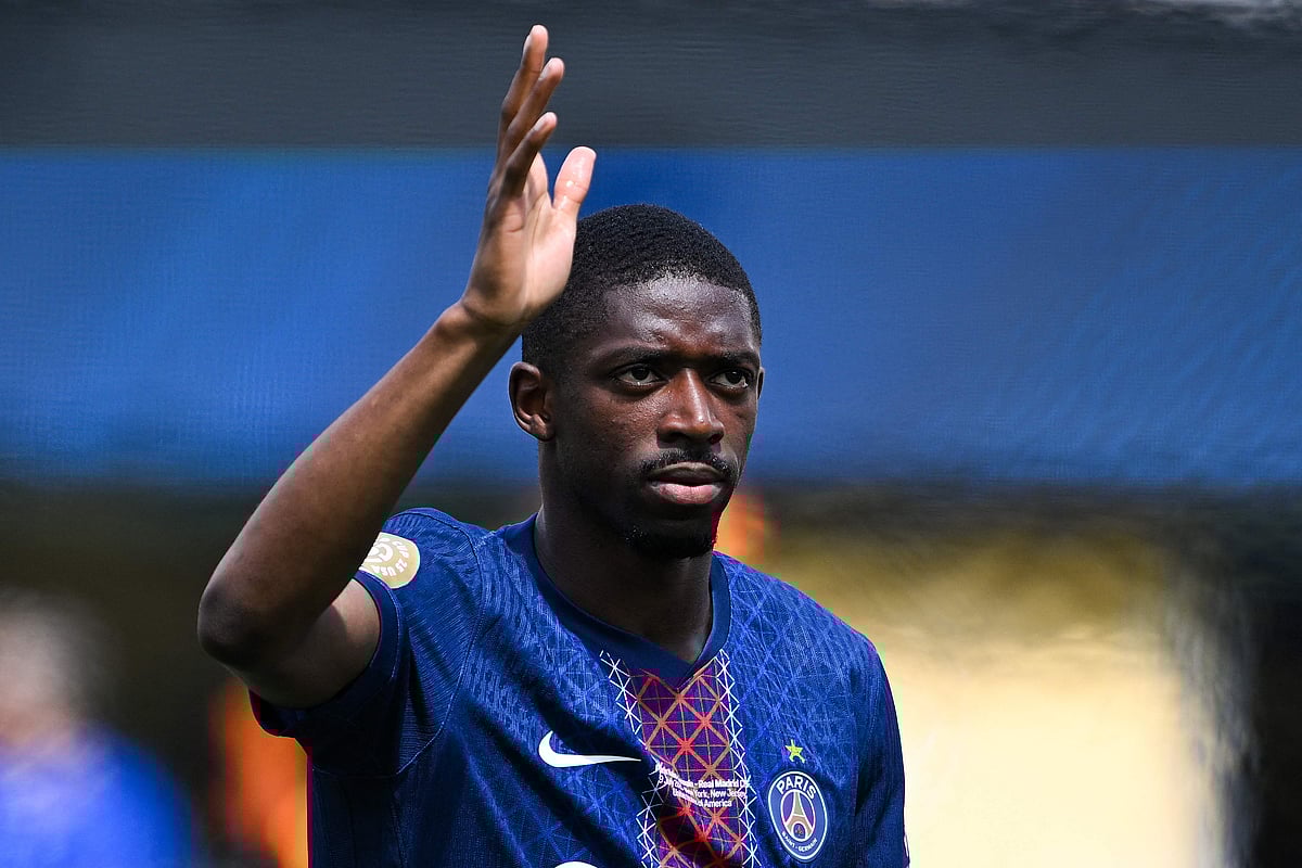 পিএসজি ফরোয়ার্ড উসমান দেম্বেলে।