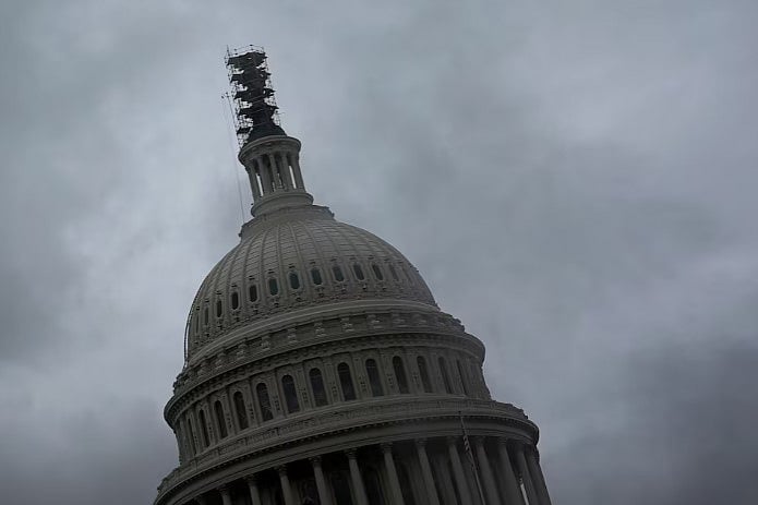 যুক্তরাষ্ট্রের ওয়াশিংটনে ক্যাপিটল ভবন
