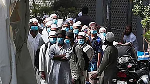 ১-১৫ মার্চ দিল্লির নিজামুদ্দিনের তাবলিগ জামাতের সমাবেশ হয়