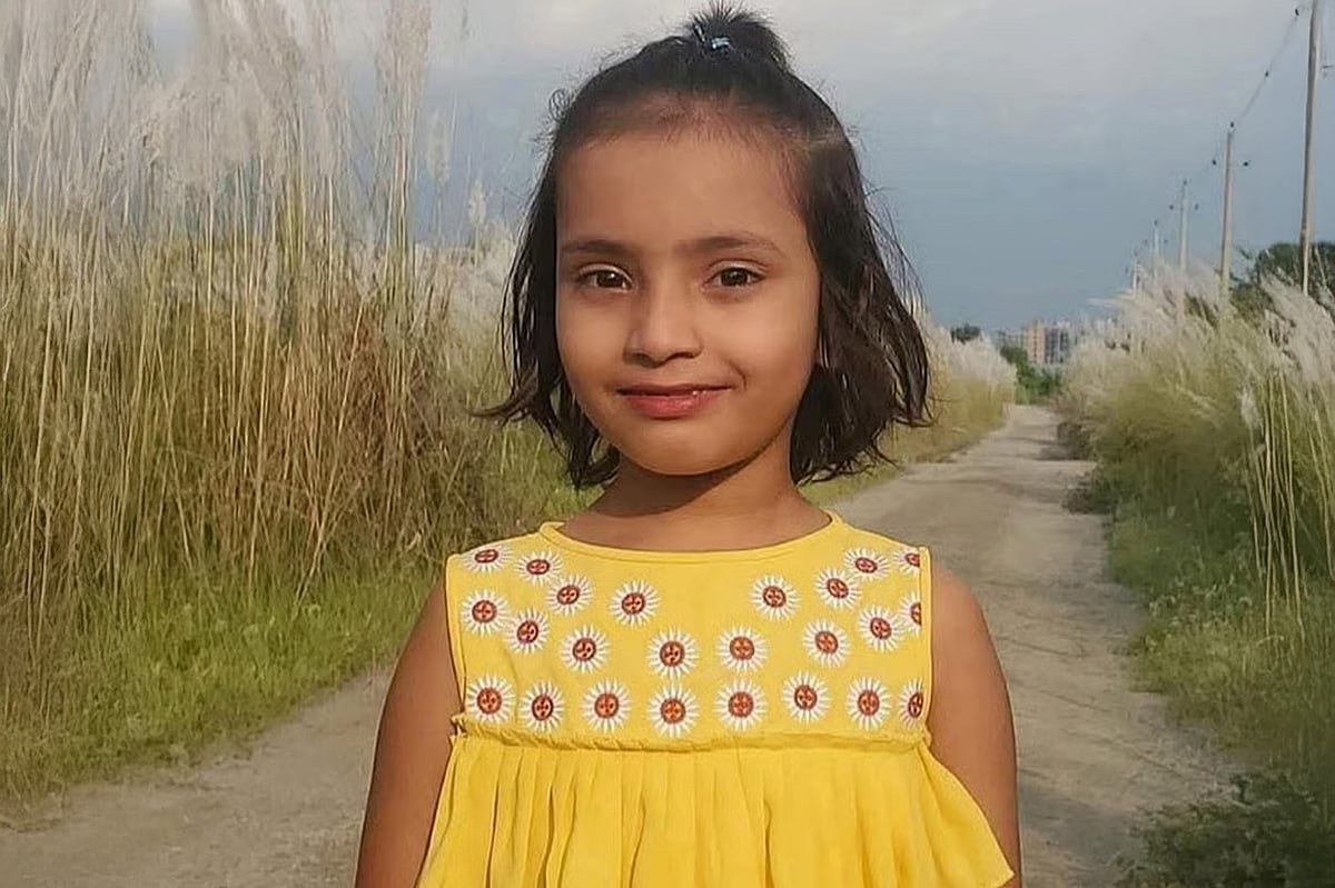 মাইলস্টোন স্কুল অ্যান্ড কলেজ ক্যাম্পাসে যুদ্ধবিমান বিধ্বস্তের ঘটনায় নিহত শিশুশিক্ষার্থী সায়মা আক্তার