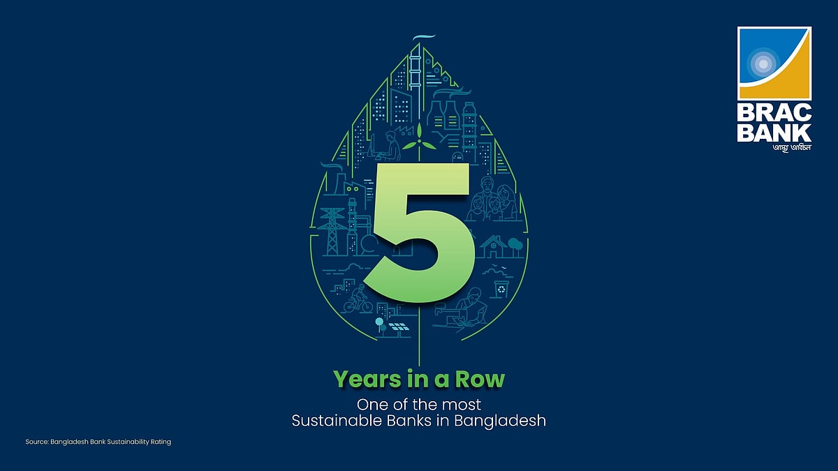 বাংলাদেশ ব্যাংক ২০২০ সালে টেকসই ব্যাংকিংয়ের রেটিং চালু করার পর থেকে ব্র্যাক ব্যাংক প্রতিবছর তালিকায় নিজেদের অবস্থান ধরে রেখেছে