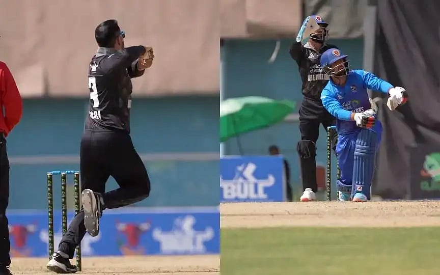 আফগানিস্তানের টি–টোয়েন্টি লিগে মোহাম্মদ নবীর প্রথম বলেই ছক্কা মেরেছেন তাঁর ছেলে হাসান ইসাখিল