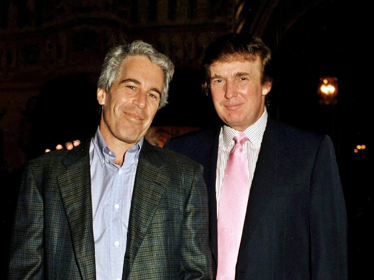 ডোনাল্ড ট্রাম্পের সঙ্গে জেফরি এপস্টেইন