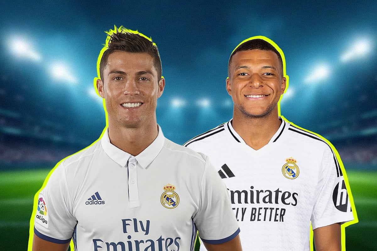 ক্রিস্টিয়ানো রোনালদো ও কিলিয়ান এমবাপ্পে