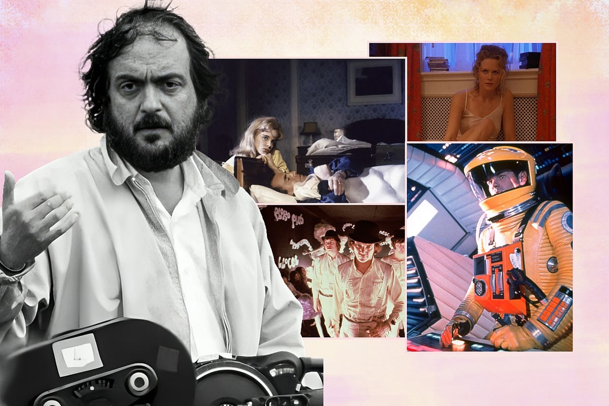 স্ট্যানলি কুবরিকের জন্মদিন আজ। কোলাজ