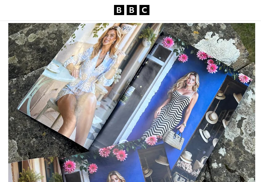 ভোগ সাময়িকীতে ‘গেস’ ব্র্যান্ডের বিজ্ঞাপনে ব্যবহার করা হয়েছে এআই দিয়ে তৈরি মডেল