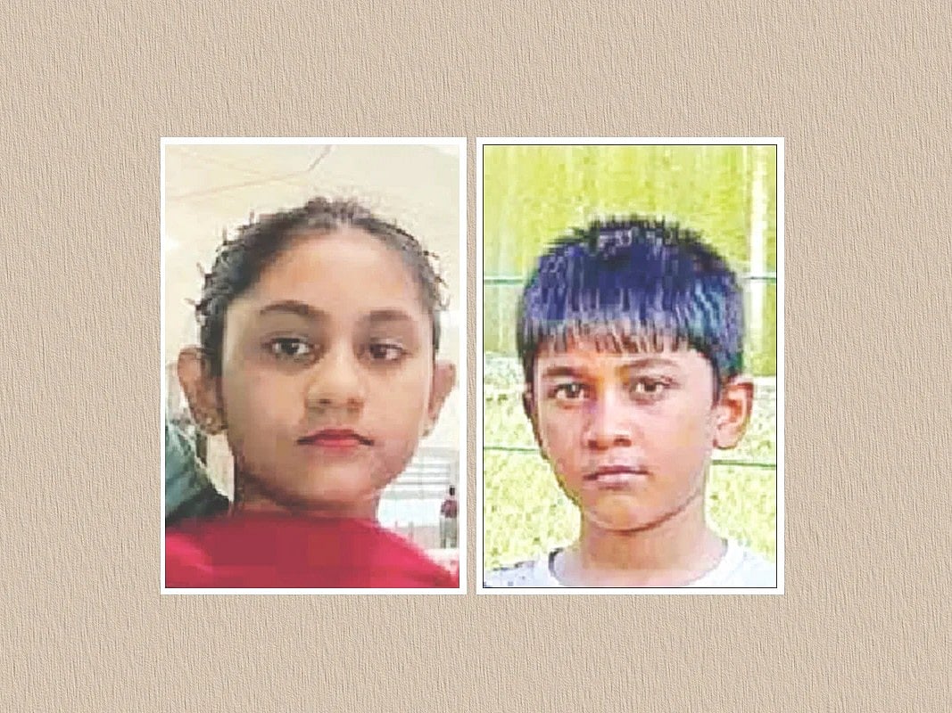 তাহিয়া আশরাফ ও আরিয়ান আশরাফ