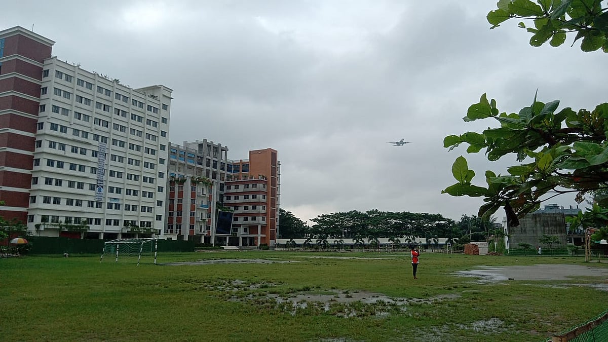 মাইলস্টোন স্কুল অ্যান্ড কলেজের একাডেমিক ভবন ৫ ও ৭