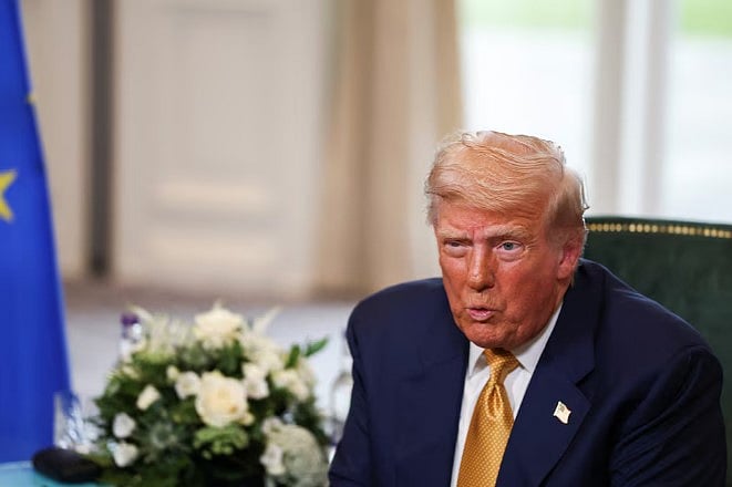 যুক্তরাষ্ট্রের প্রেসিডেন্ট ডোনাল্ড ট্রাম্প