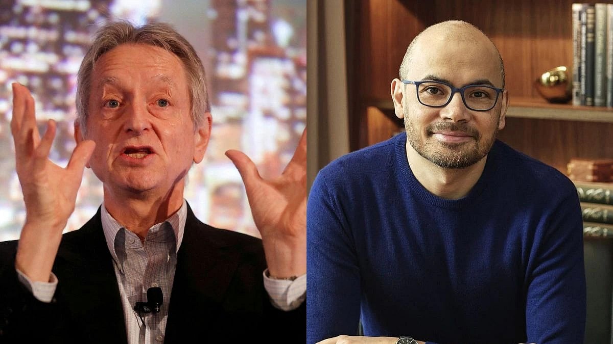 জিওফ্রি হিন্টন (বাঁয়ে) ও ডেমিস হাসাবিস