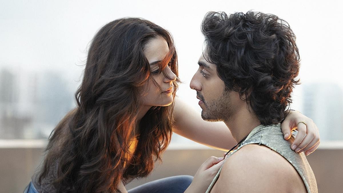 ‘সাইয়ারা’ সিনেমার দৃশ্য। প্রযোজনা সংস্থার এক্স থেকে