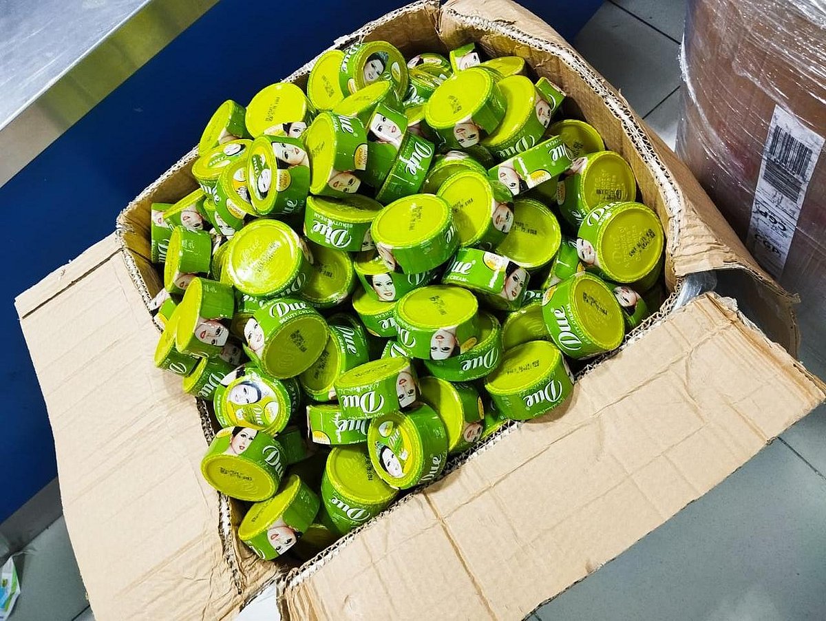 জব্দ হওয়া ডিউ ক্রিম