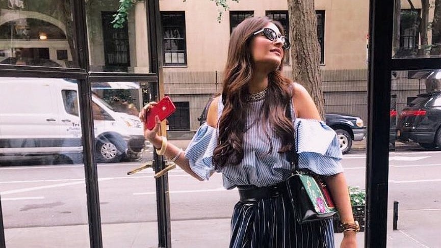 নিউইয়র্কে ঘুরছেন সোনম কাপুর