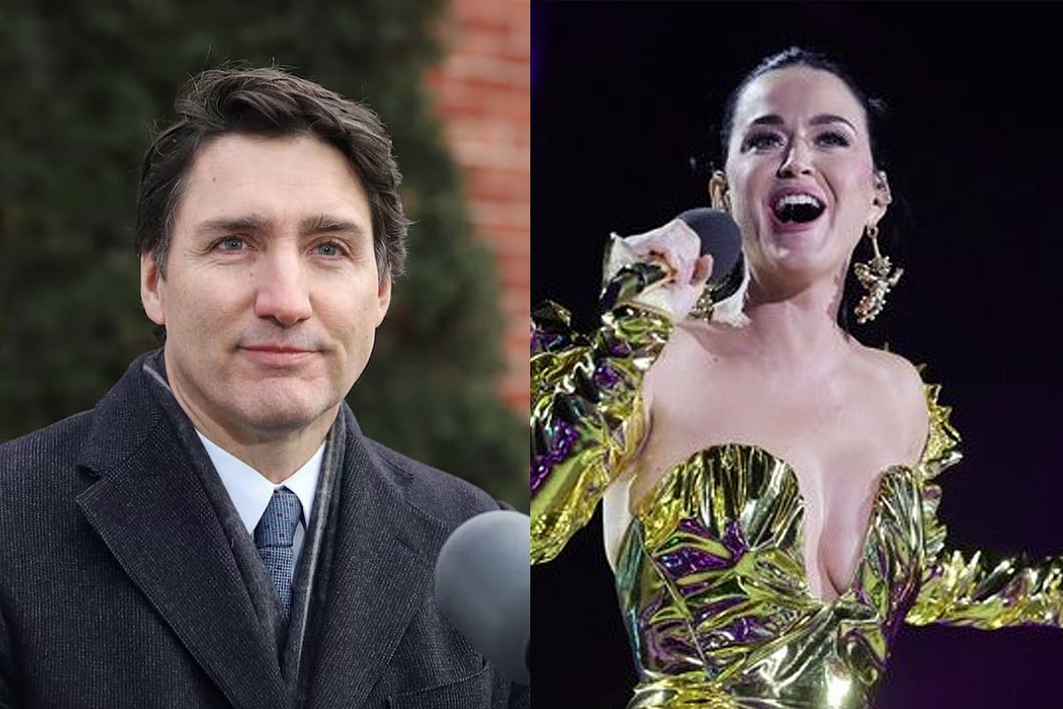 জাস্টিন ট্রুডো ও কেটি পেরি