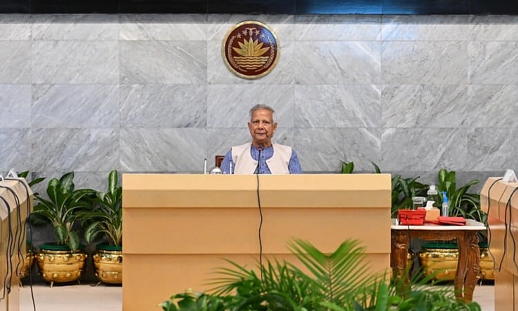 এলডিসি থেকে উত্তরণের প্রস্তুতি বিষয়ে সভায় প্রধান উপদেষ্টা অধ্যাপক মুহাম্মদ ইউনূস