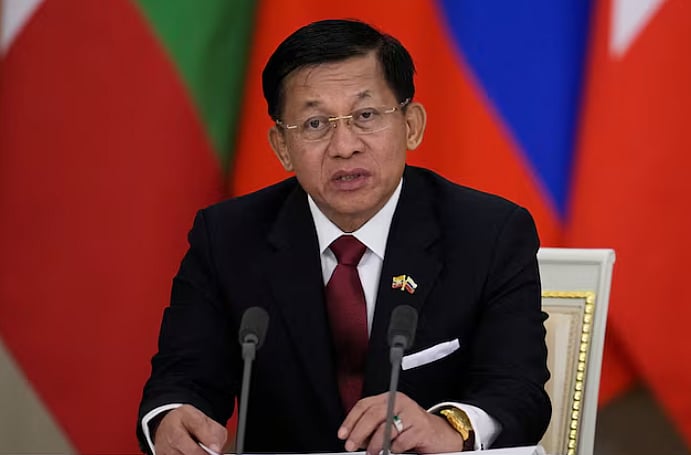 মিয়ানমারের জান্তাপ্রধান মিন অং হ্লাইং