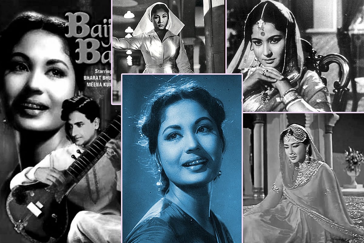 ৩৯ বছর বয়সে প্রয়াত হন হিন্দি সিনেমার ‘ট্র্যাজেডি কুইন’ মীনা কুমারী। কোলাজ