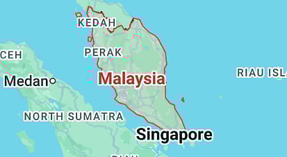 মালয়েশিয়ার মানচিত্র