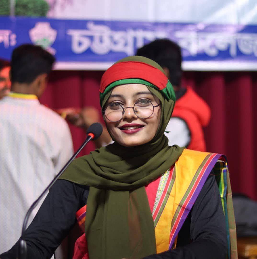 বৈষম্যবিরোধী ছাত্র আন্দোলন চট্টগ্রামের সাবেক মুখপাত্র ফাতেমা খানম