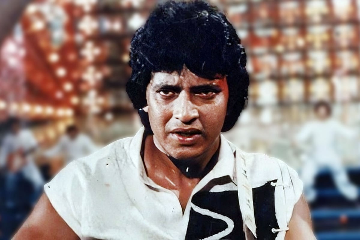 ‘ডিসকো ড্যান্সার’–এ মিঠুন। আইএমডিবি