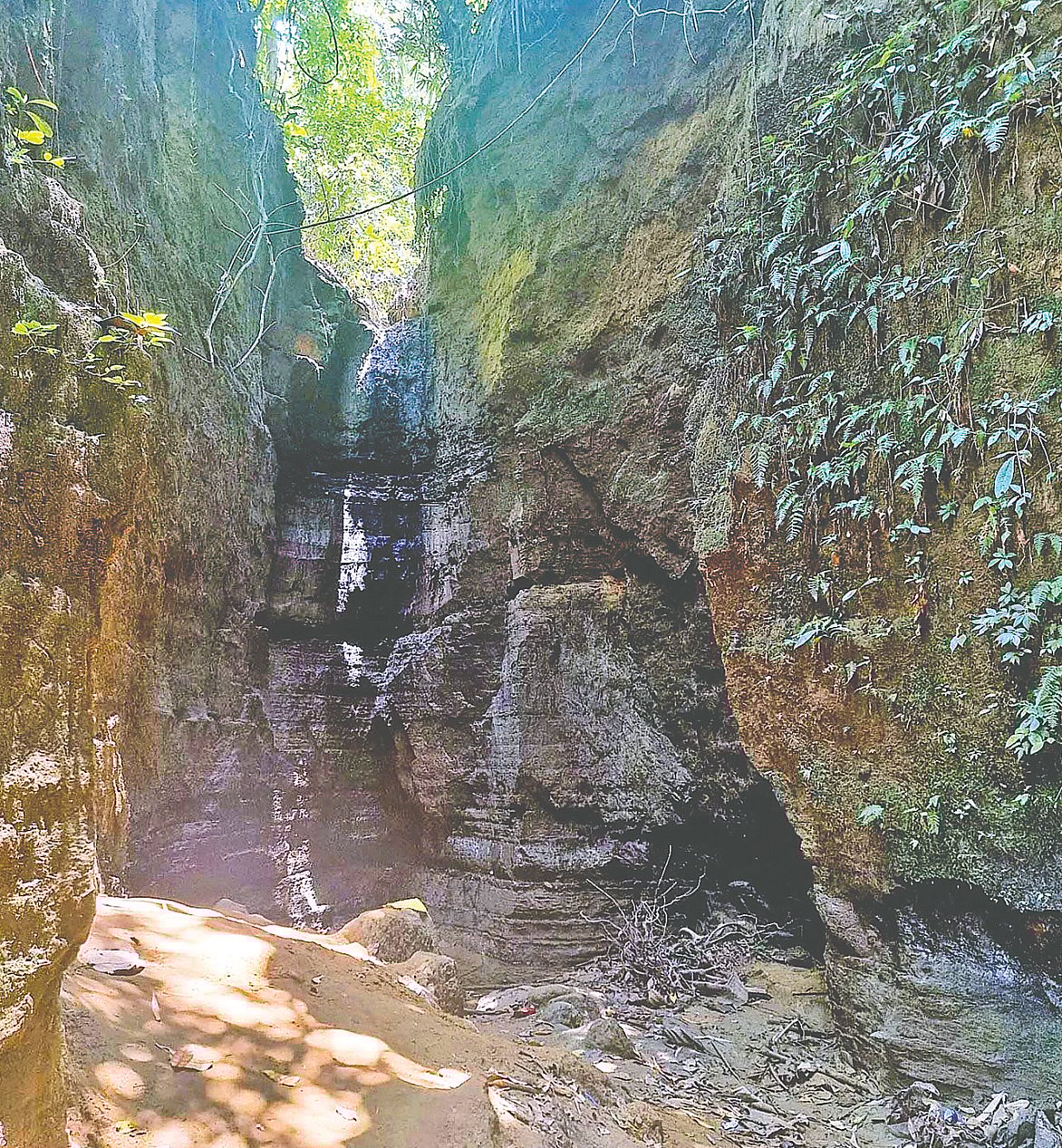 কক্সবাজারের হিমছড়িতে রয়েছে ৭০০ ফুট দৈর্ঘ্যের প্রাকৃতিক গুহা