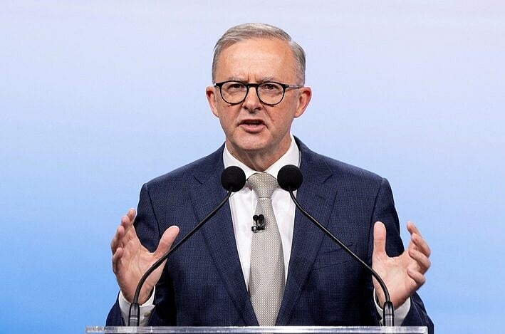 অস্ট্রেলিয়ার প্রধানমন্ত্রী অ্যান্থনি আলবানিজ