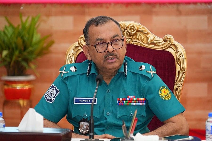 ডিএমপি কমিশনার শেখ মো. সাজ্জাত আলী