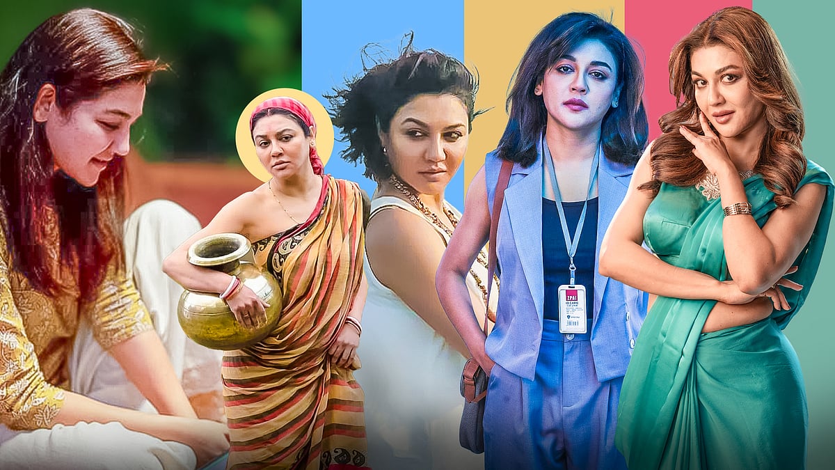 পাঁচ চরিত্রে দেখা গেছে জয়া আহসানকে। কোলাজ