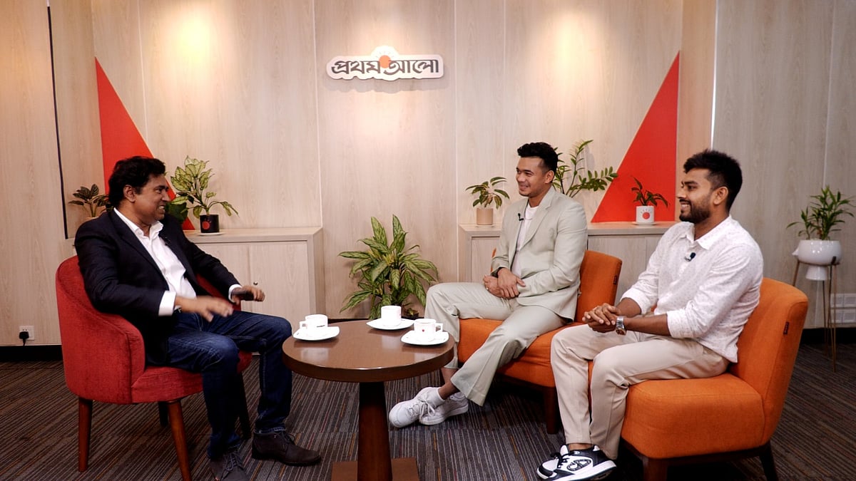 জাতীয় দলের দুই ক্রিকেটার তাসকিন আহমেদ ও মেহেদী হাসান মিরাজের সাক্ষাৎকার নিয়েছেন প্রথম আলোর প্রধান ক্রীড়া সম্পাদক উৎপল শুভ্র