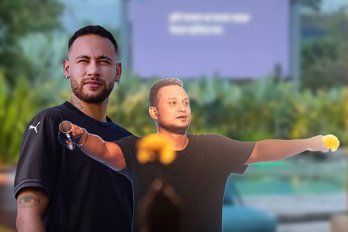 নেইমার ও জুনায়েদ ইভান