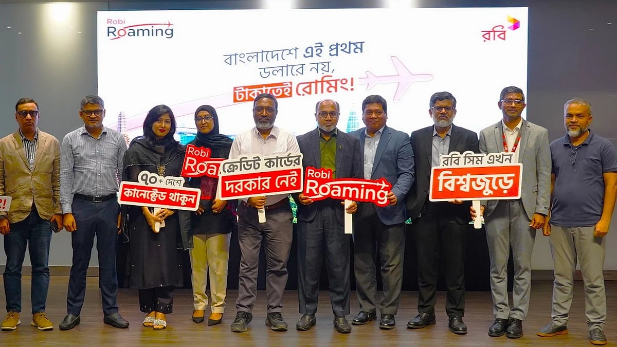 ৭০টির বেশি দেশে বাংলাদেশি টাকায় পাওয়া যাবে রবি ও এয়ারটেলের রোমিং সুবিধা।