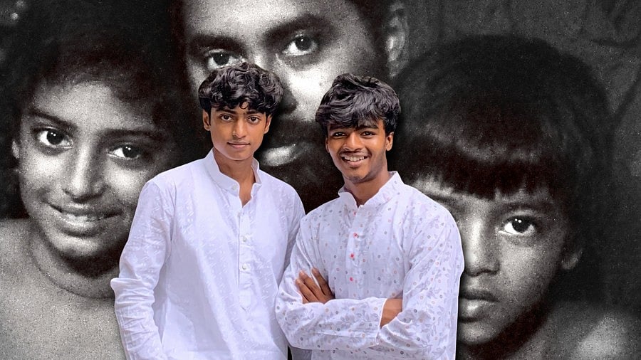 ‘চণ্ডীকথা’ ছবির মূল দুই চরিত্রে আছেন সামিউল আলম ও নুর ইসলাম। ফেসবুক থেকে