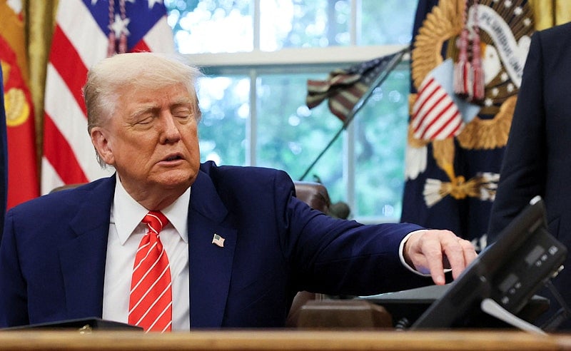 যুক্তরাষ্ট্রের প্রেসিডেন্ট ডোনাল্ড ট্রাম্প