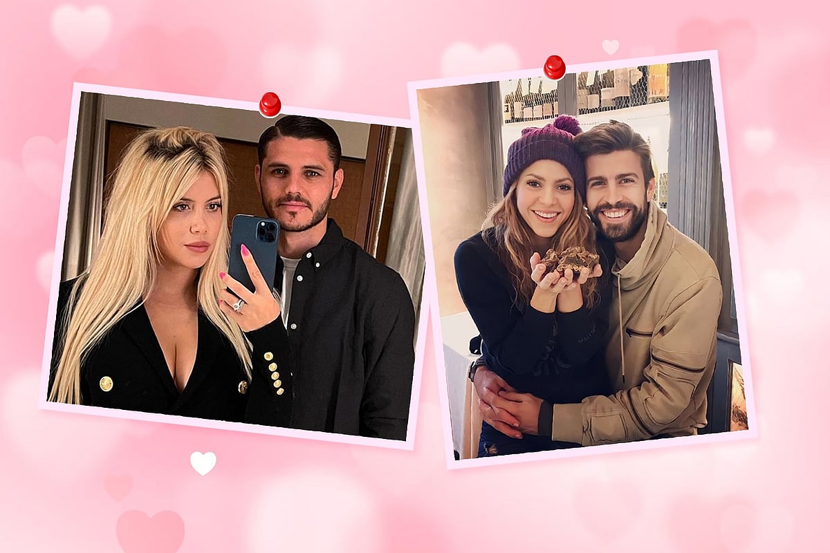 মাউরো ইকার্দির সঙ্গে ওয়ান্দা নারার সংসার (বাঁয়ে) কিংবা জেরার্দ পিকের সঙ্গে শাকিরার সম্পর্ক—কোনোটিই স্থায়ী হয়নি