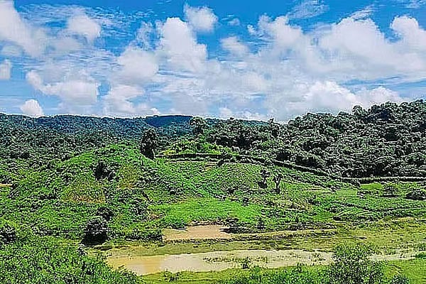 বান্দরবানের নাইক্ষ্যংছড়ির ঘুমধুম সীমান্ত