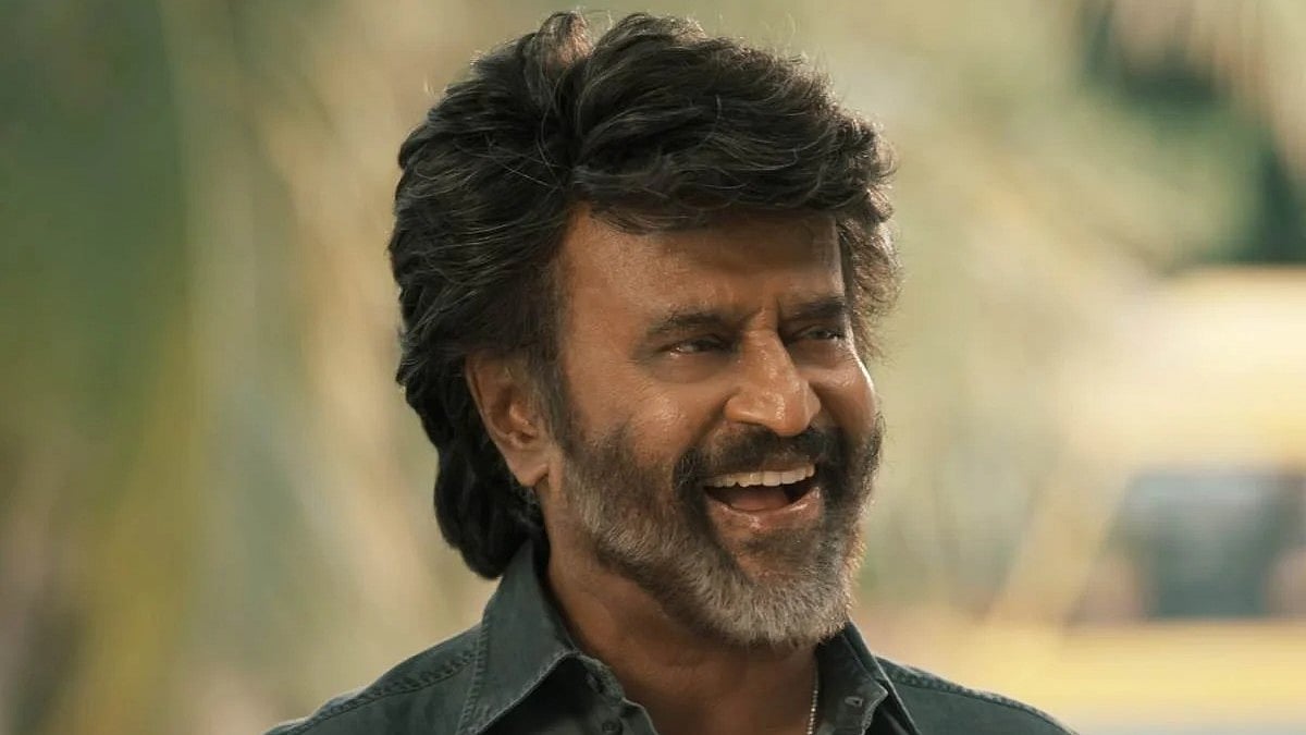 ‘কুলি’তে রজনীকান্ত। এক্স থেকে