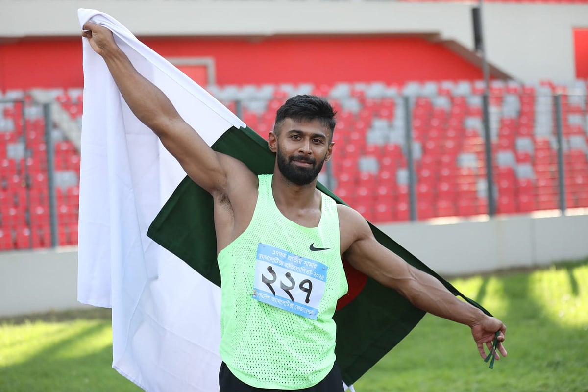 ইমরানুর রহমান এখন আবার দেশের দ্রুততম মানব